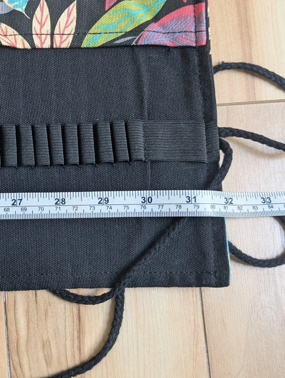 Wrap roll up pencil case Handmade 72 Pencil Slots